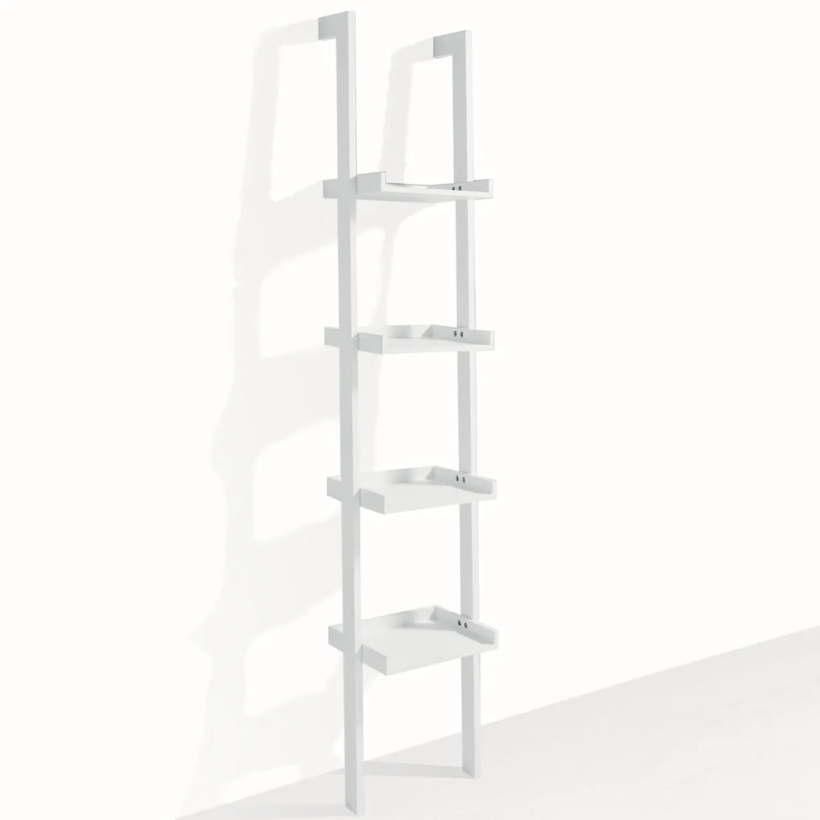 Little kross libreria laccata bianco opaco 36.5x34xh180 cm