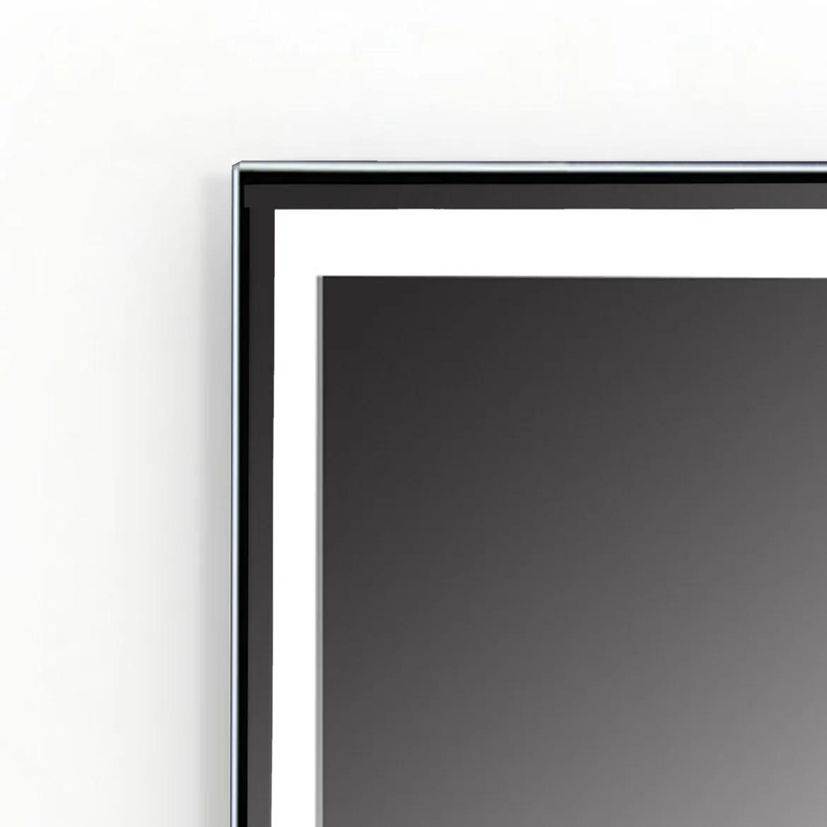 Loom specchio con led perimetrale 60x80 cm
