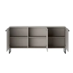 Madia 3 ante THESSA CASHMERE finitura Cashmere opaco H90 L184 P40