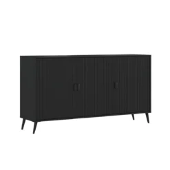 Madia ROMA TOTAL BLACK finitura Nero opaco H88 L1535 P49