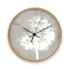 Make a wish orologio da parete cornice in legno finitura rovere d31 5 p5 cm