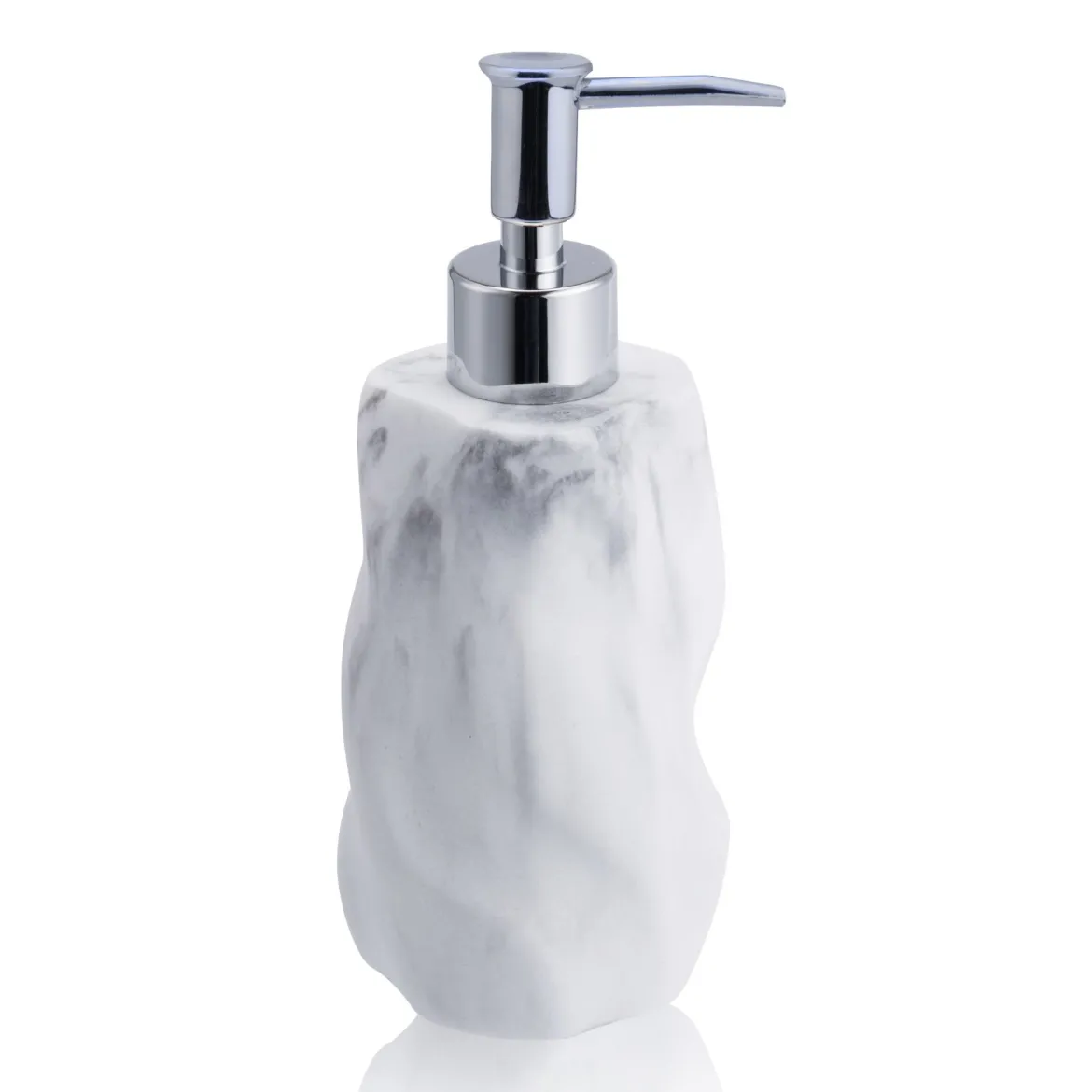 Marble dispenser portasapone in marmo 7.5x7.5 h19 cm