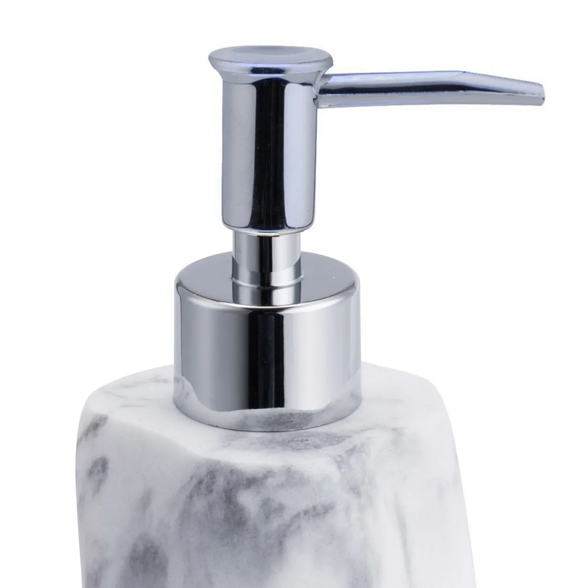 Marble dispenser portasapone in marmo 7.5x7.5 h19 cm