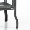 Mash vetrina 1 anta produzione dulton in acciaio con protezione trasparente finitura lucido l40 p45 h126 cm