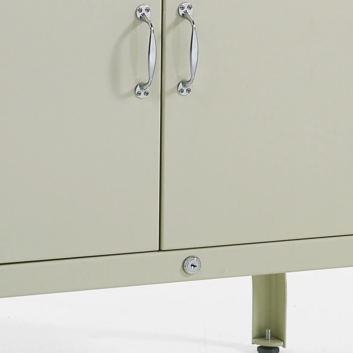 Mash white vetrina alta 4 anta produzione dulton in acciaio laccato di colore avorio lucido l72 p45 h171 cm