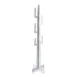Mexico white appendiabiti laccato bianco opaco h160 l42 p42 cm