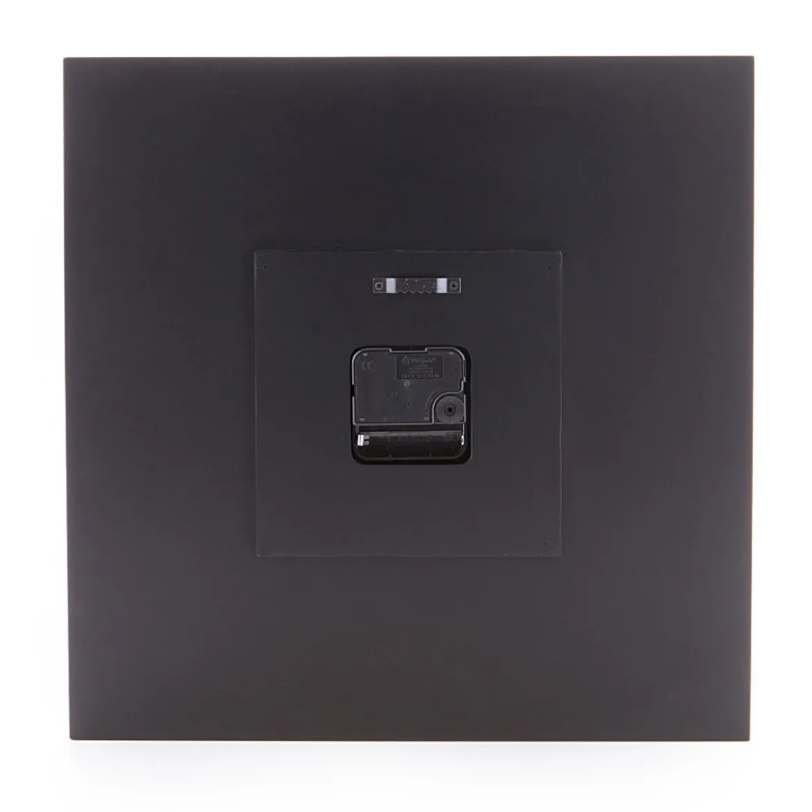Mix black orologio da muro laccato nero opaco h33 l33 p2 cm