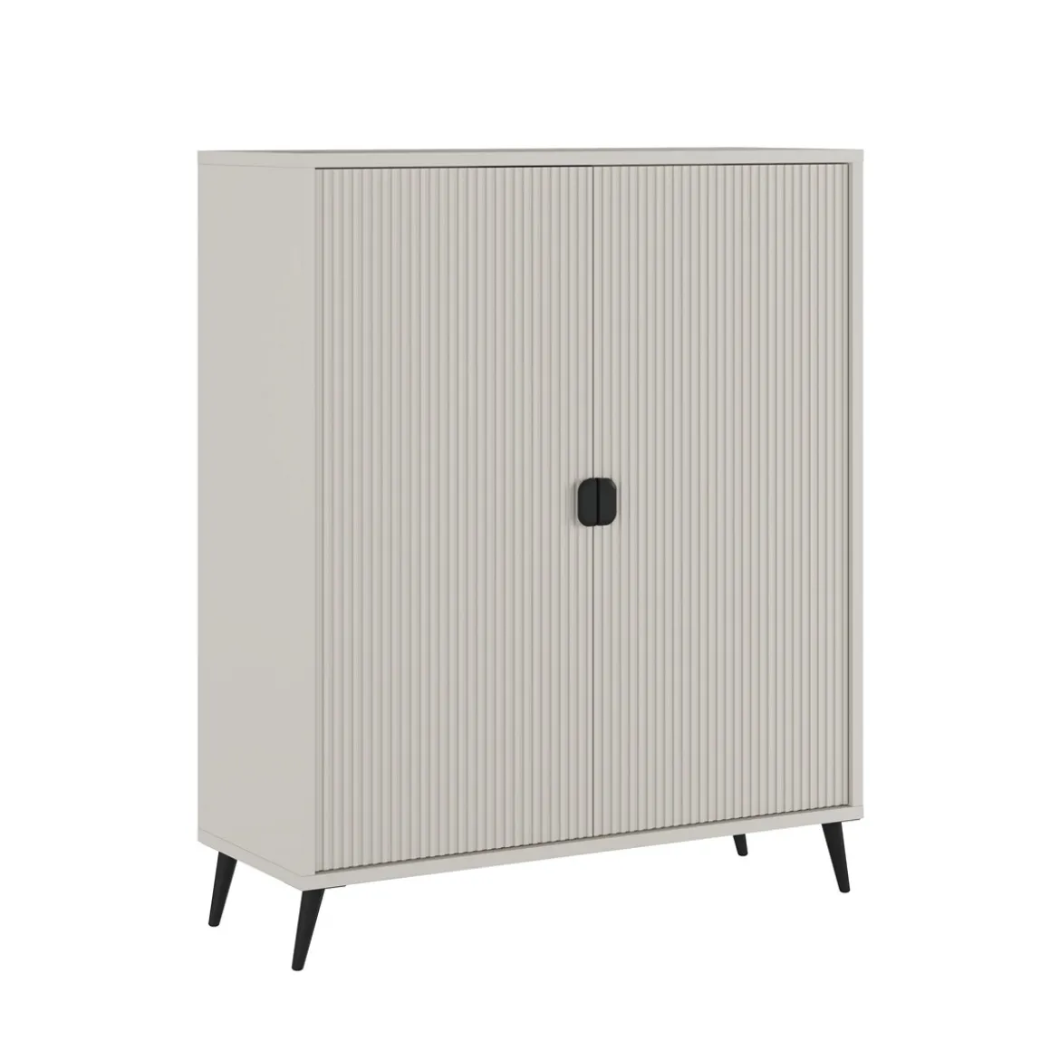 Mobile alto ROMA CASHMERE finitura Cashmere opaco H130 L104 P40