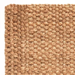 Nant tappeto bagno in juta colore naturale finitura artigianale 60x110 cm