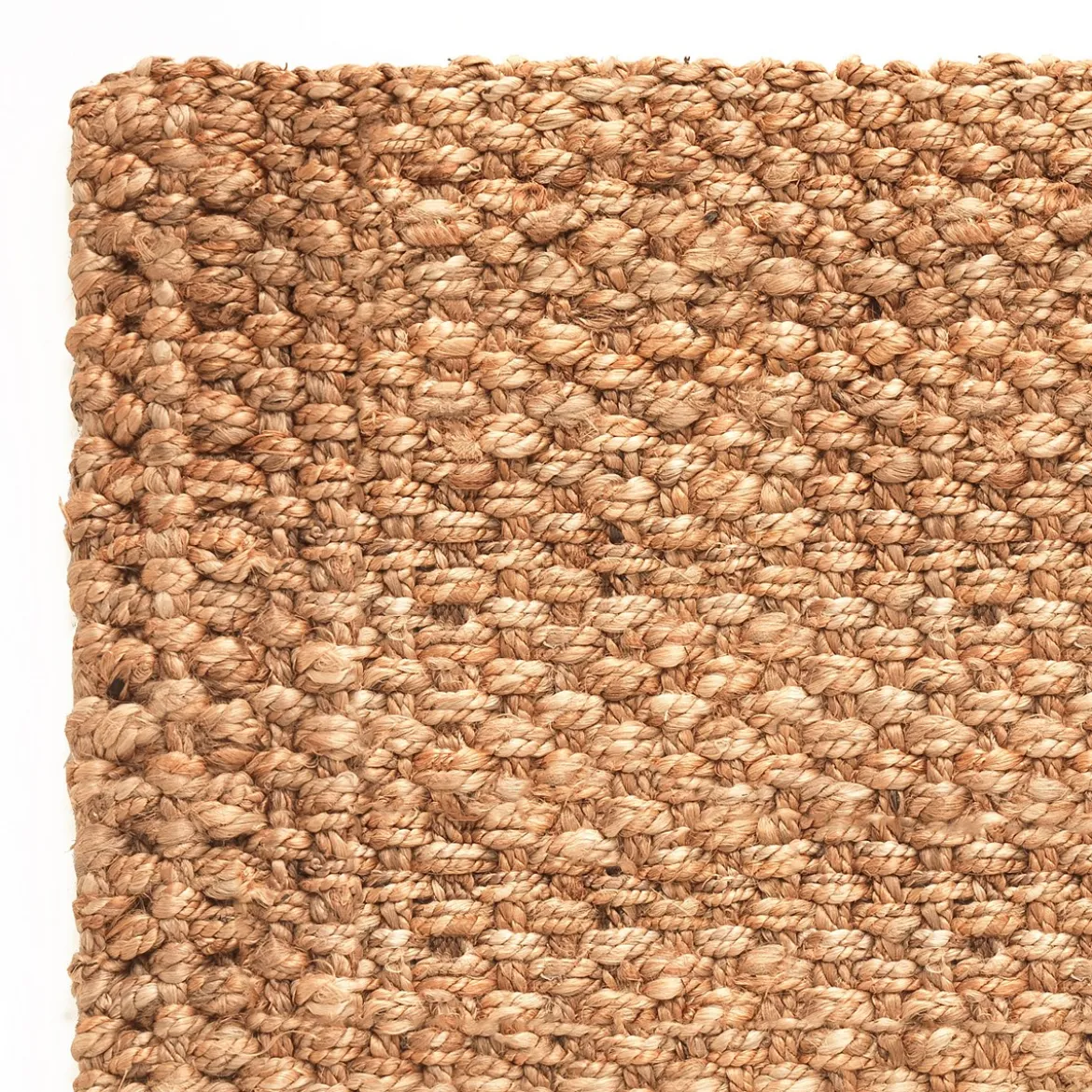 Nant tappeto bagno in juta colore naturale finitura artigianale 60x110 cm