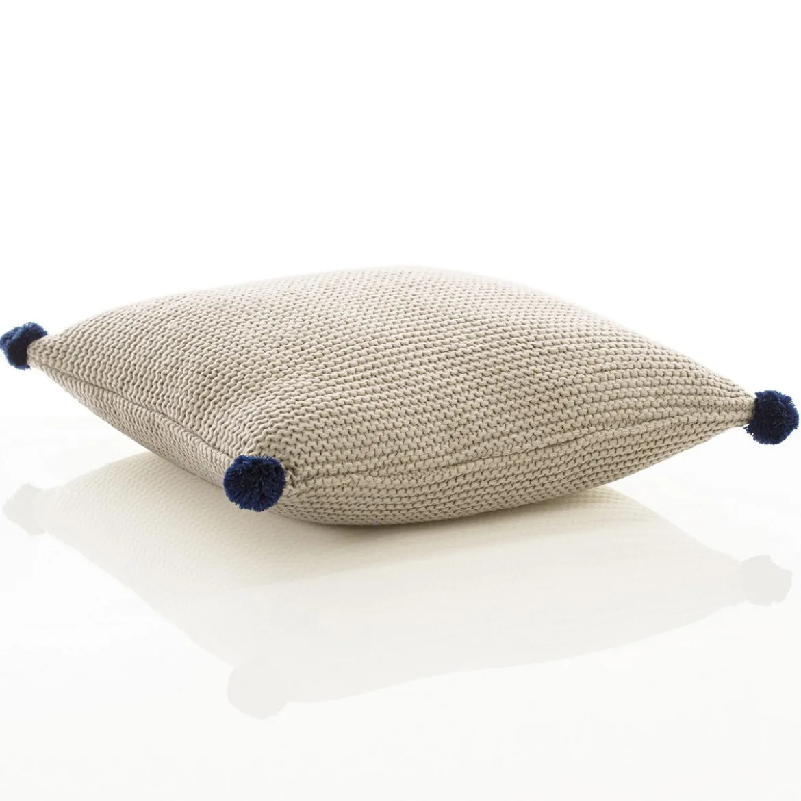 Neem 1 cuscino colore panna made in india 45x45 cm