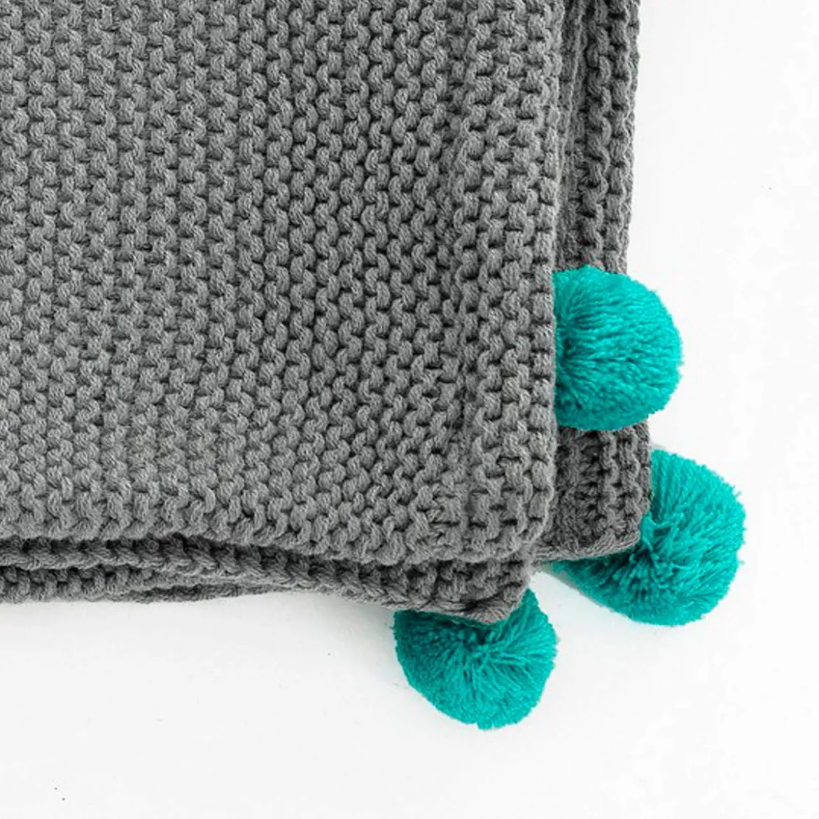 Neem 3 plaid cotone 100% acrilico intrecciato cm 150 x 220