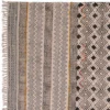 Nest tappeto large in cotone 100% con nappe grigio 260x150 cm