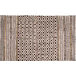 Nest tappeto large in cotone 100% con nappe grigio 260x150 cm