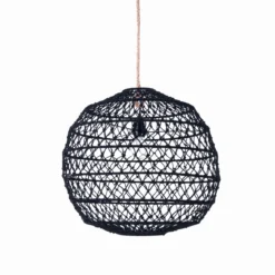 Net black lampadario in nylon nero d50xh50 cm