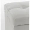 Nice white 80 cassapanca contenitore in pelle sintetica bianco 80x43.5xh46.5 cm