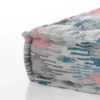 Pastel pouf quadrato outdoor tessuto waterproof
