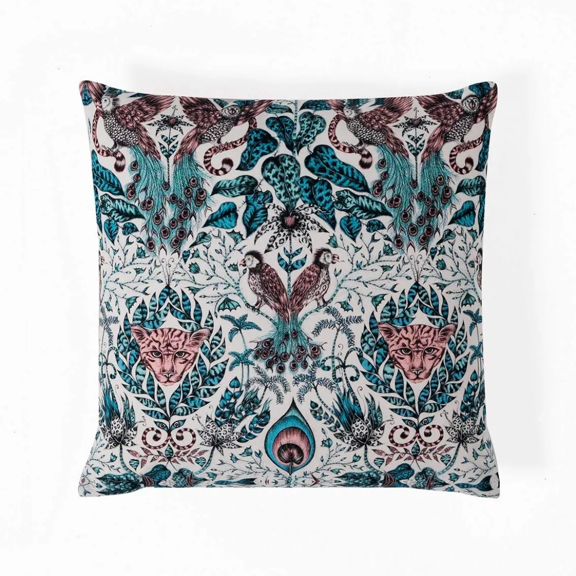 Raja 2 cuscino colore blu 100% cotone 45x45 cm