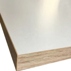 Random-a libreria bianca opaco con bordo in rovere reversibile 69x27.5xh162 cm