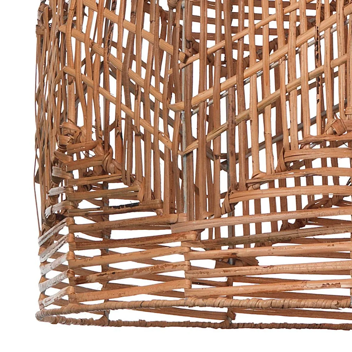 Reetha large medium lampadario da interno/esterno in rattan colore naturale d50xh58 cm