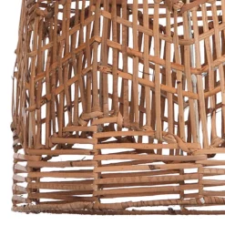 Reetha small small lampadario da interno/esterno in rattan colore naturale d35xh50 cm