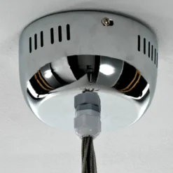 Sfere big lampadario con sfere in vetro trasparente d60 h80 cm