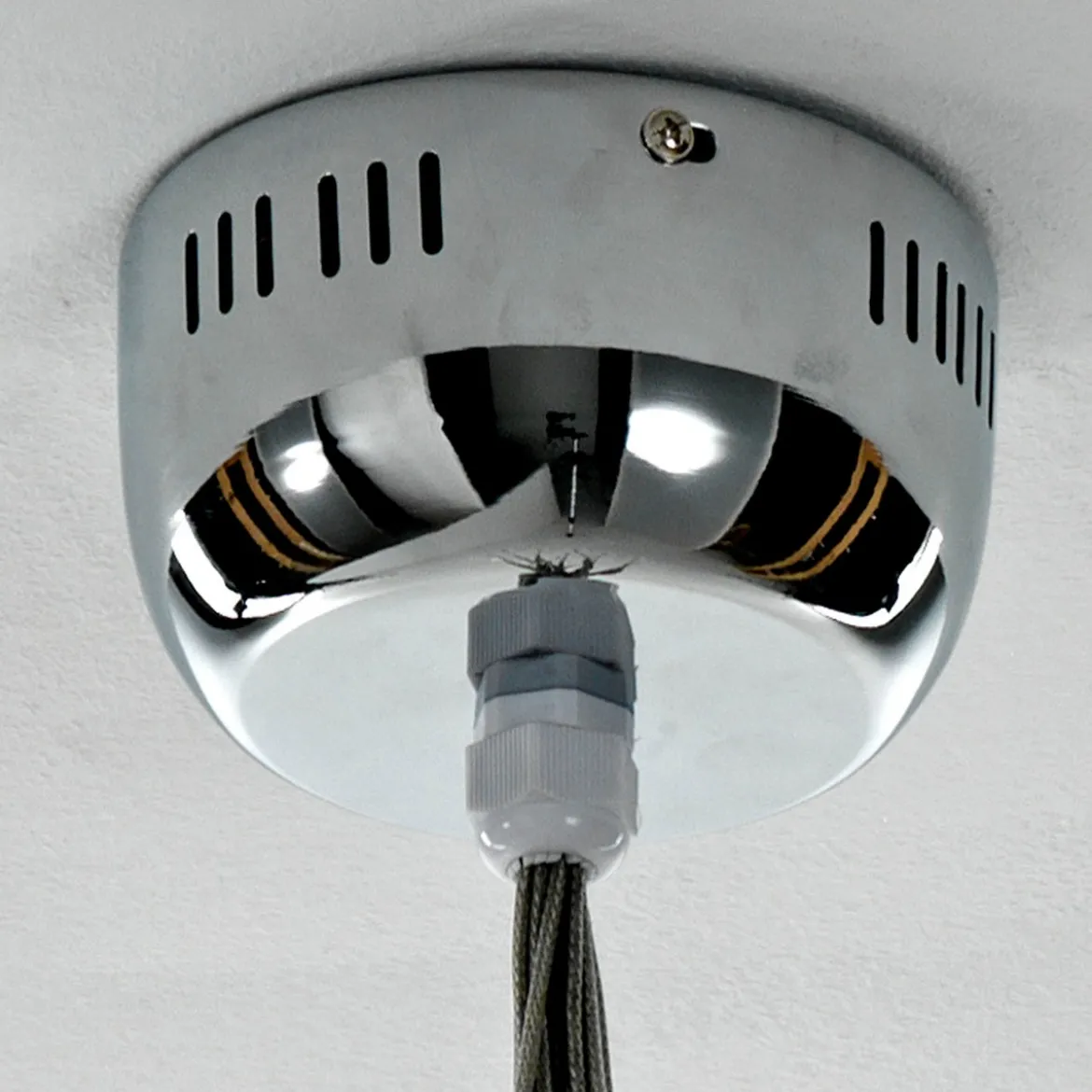 Sfere big lampadario con sfere in vetro trasparente d60 h80 cm