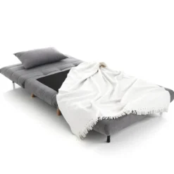 Shift lines grey poltrona letto tessuto grigio cm l105 p85 h80 letto cm l105 p190 h27