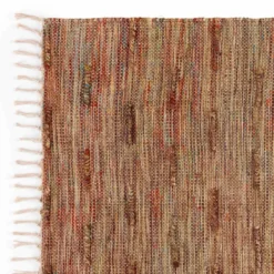 Sibu small tappeto rettangolare ursula small in juta e cotone multicolore per interno/esterno 130x90 cm