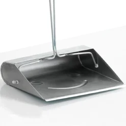Smilly set pulizia paletta e scopa metallo galvanizzato scopa h99 l27 paletta h75 l30 p24