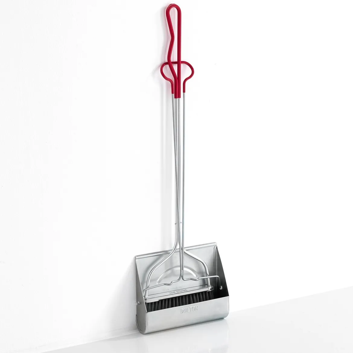 Smilly set pulizia paletta e scopa metallo galvanizzato scopa h99 l27 paletta h75 l30 p24