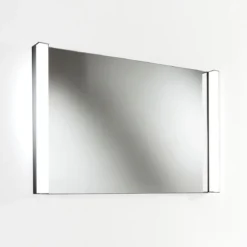 Specchiera con luci laterali interne led 100x67 cm