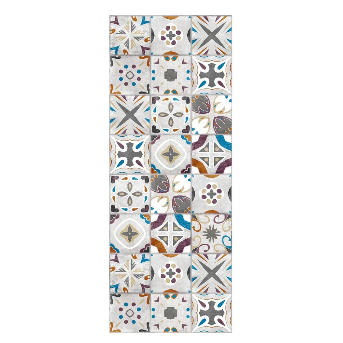 Tappeto corsia cm 50 x 150 pratico da pulire 100% vinile