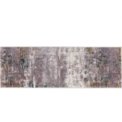 Tappeto corsia galaxy in polipropilene intagliato a mano 60 x 180 cm