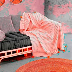 Venezia-a plaid cotone 100% cotone 135 x 190 cm
