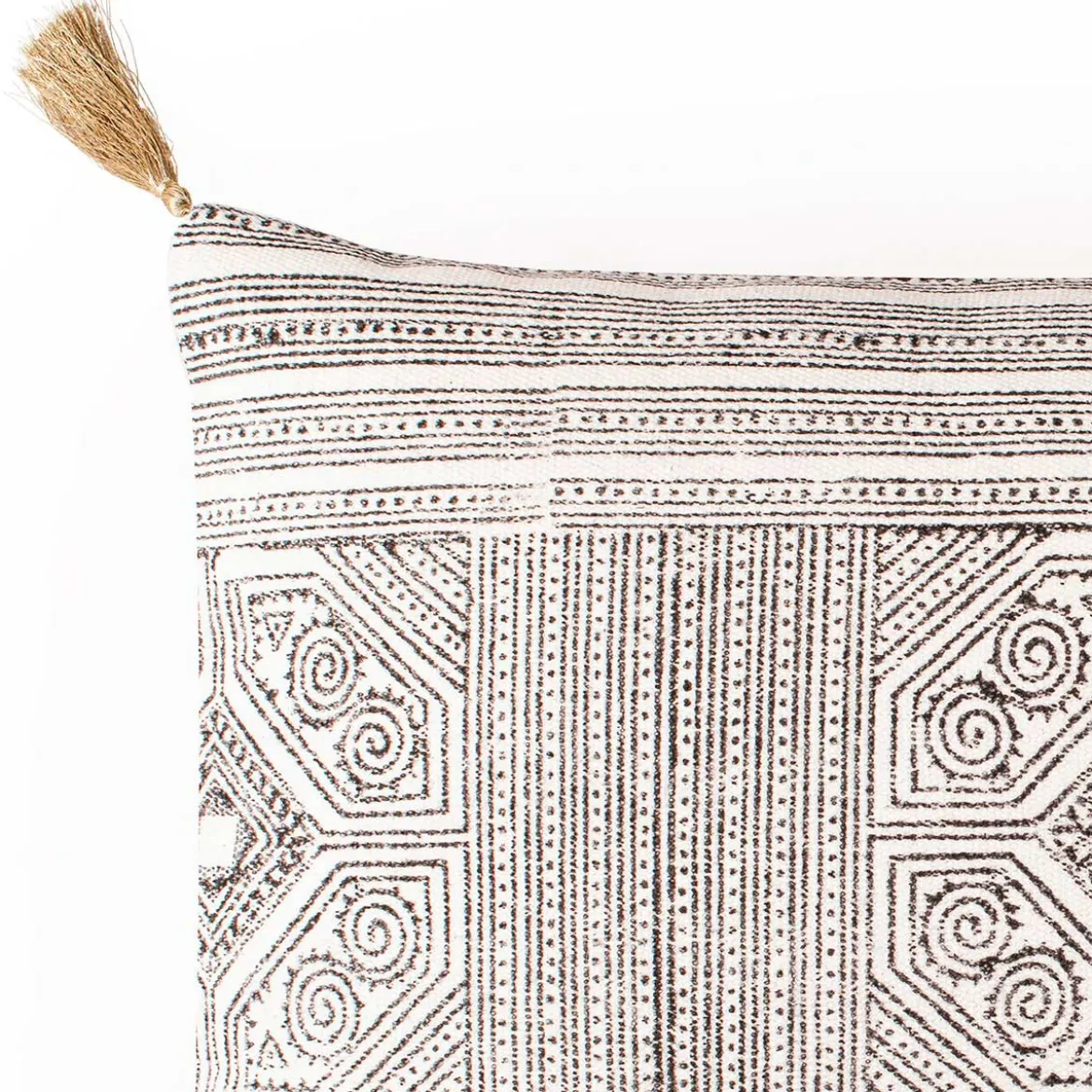 Vera cuscino rivestimento cotone 100% sfoderabile grigio 35x50 cm