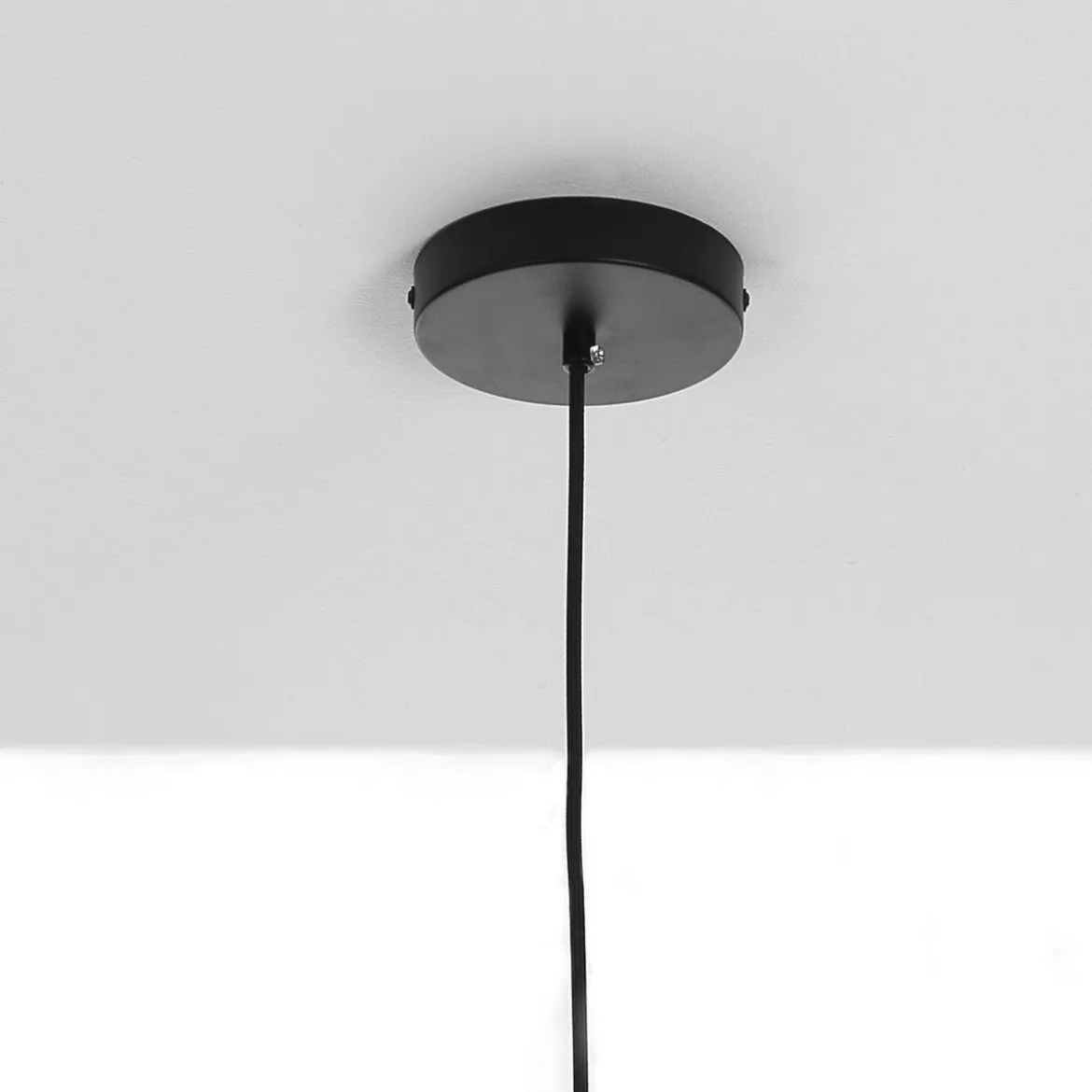 Wien a lampadario rivestito in tessuto colorato grigio bianco e paglia di vienna cn cavo regolabile d27 h43 cm
