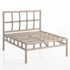 Yanni basamento centrale in rattan sbiancato per 1 elemento kamar 80x80xh70 cm
