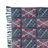 Yara brun tappeto cotone 100% made in india 195 x 115 cm