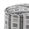 Yara morse pouf rotondo cotone 100% made in india d50 h30 cm