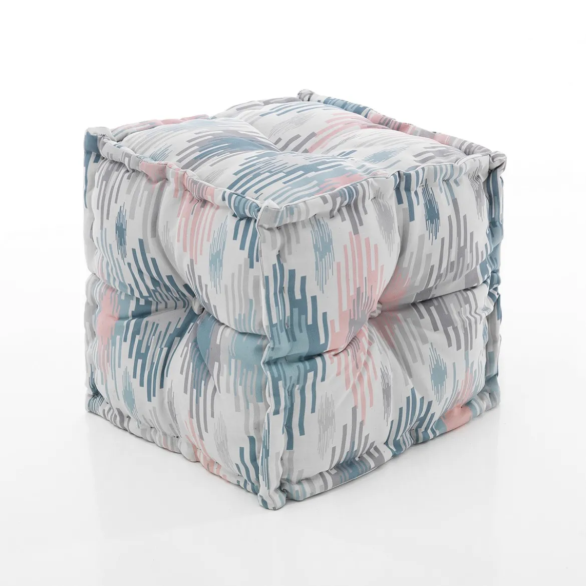 Yara pastel pouf outdoor programma kamar - outdoor tessuto waterproof cm. 45 x 45 x 45